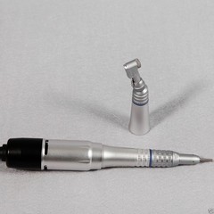 Dental Lab Marathon Micromotor Straight Handpiece/Contra Angle Polisher +10Burs