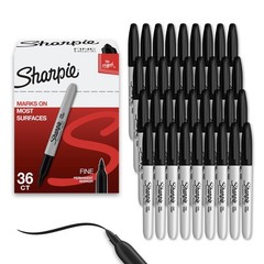 Sharpie Permanent Markers, Bulk Set, Fine Tip Markers, For Plastic, Metal, Wo…