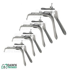 Graves Vaginal Speculum 4 Pcs Set OB/GYN Pelvic Exam Surgical Inst German Grade