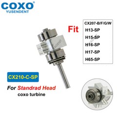 US COXO Dental Handpiece Fiber Optic High Speed Turbine LED Coupler For KAVO NSK
