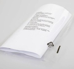 2000 Pcs 14X20 Poly Bags Suffocation Warning Clear Merchandise 1.5 mil Self Seal