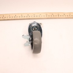 Medium-Duty Swivel Stem Mount Caster 3″ with Brake 1002152386