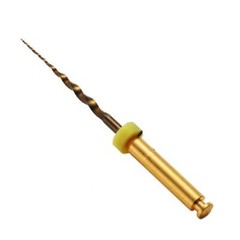 Vakker 19mm SX V Taper Gold NiTi Rotary Engine Files 6/Pk. Suitable