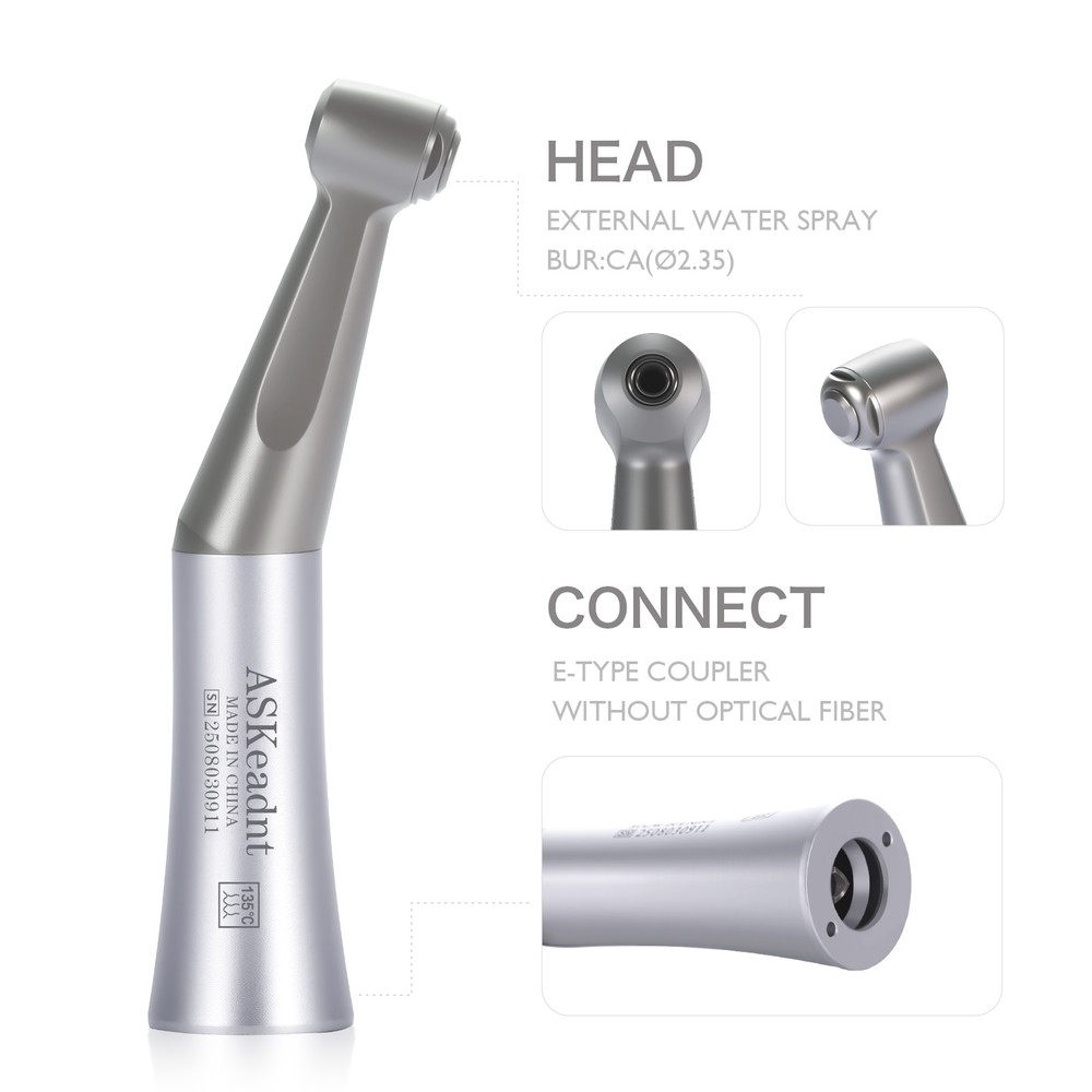 Dental E-generator LED High Speed/Low Speed Handpiece Kit 2Hole/4Hole