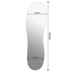 Dental Ortho Glass Photography Mirrors Double-Sided Intraoral Photo Reflector