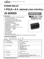 2Pcs JS-12-K JS12-K TAKAMISAWA PCB Power Relay 12V DC SPDT 8A 29×10.3×12.5mm