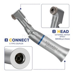 5xDental Low Speed Contra Angle Handpiece Latch E-Type 2.35mm Autoclavable 135°C