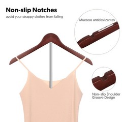 T Shirt Display stand for Vendors, Adjustable 18.5-31.5 inches, 1-Pack Brown