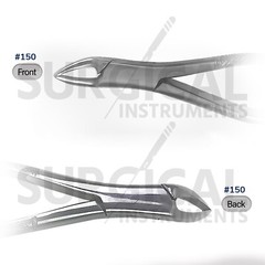 10 Pcs Extracting Forceps #150 & 151 Dental Instruments Stainless German Grade