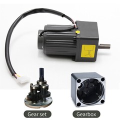 15W 5K AC110V 270RPM Adjustable Gear Reducer Motor with Speed Controller