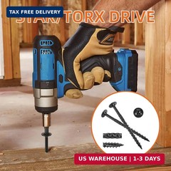#14 x 3 Wood Structural Screws, Wood Screws, 200Pcs Lag Screws 3 Inch, Rust Resi