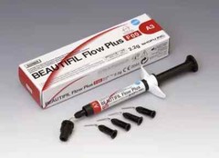 SHOFU BEAUTIFIL Flow Plus F00 ZERO Flow flowable Restorative 2.2g Syr.-All Shade