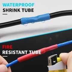 3 8 Inch 1 Heat Shrink Tubing Roll Dual Adhesive 9.5mm(3/8″)-16.4ft Orange