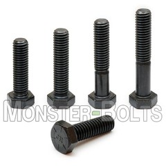 5/16″-18 Hex Cap Screws / Tap Bolts Coarse SAE Grade 8 Alloy Steel w Black Oxide