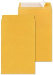 100-6×9 Brown Kraft Self Seal Catalog Envelopes with Peel Mailing 28lb