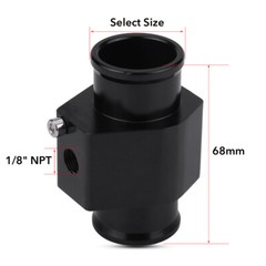 2″ INCH TEMPERATURE GAUGE RADIATOR HOSE FITTING WATER COOLANT TEMP SENDING UNIT