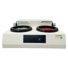 110V 370W Lab Table Double-disc Metallographic Sample Polishing Machine Φ7.99″