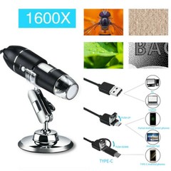 1600x Zoom 8 LED HD USB Microscope Digital Magnifier Endoscope Video Camera US