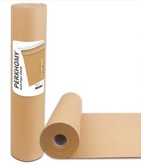 17.5″ x 1200” Brown Kraft Paper 50 lb Basis Thick Roll Packaging Shipping NEW