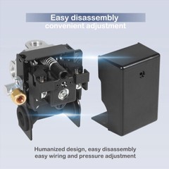 23474570 for Ingersoll RAND I-R -A Pressure Switch W/Unloader Valve Lever 4 Port