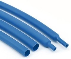 3/8 Inch Heat Shrink Tubing Dual Wall Adhesive Lined 9.5mm(3/8″)-16.4ft Blue