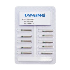 Dental Diamond Burs FG Surgical Long Round Taper High Speed Bur 850 856 Pear 330