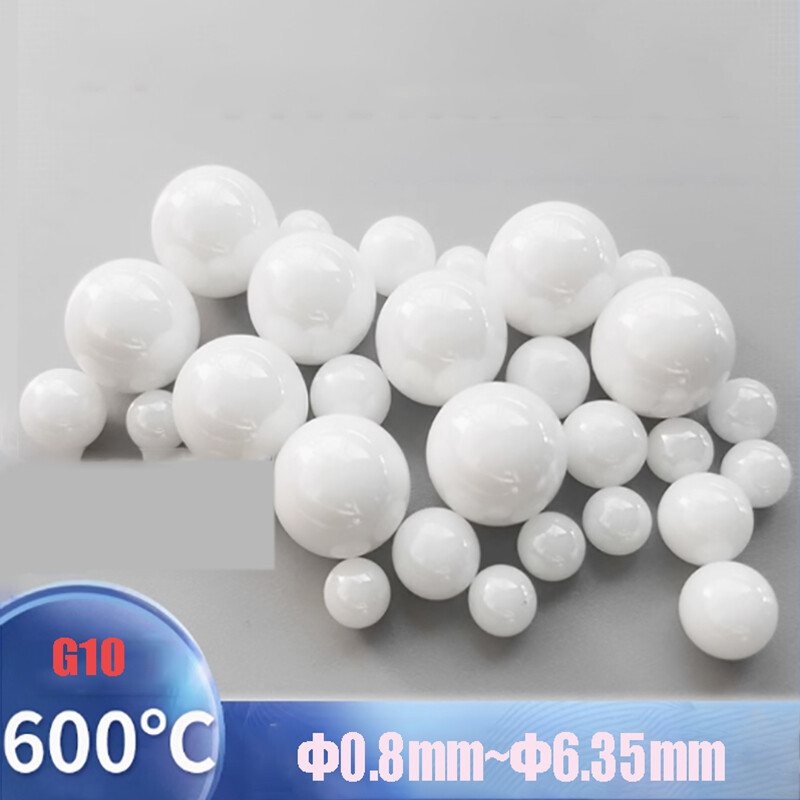 Zirconia Ceramic Ball G10 High Precision Solid Bearing Balls Dia 0.8mm-6.35mm