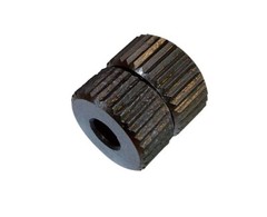 3/4 X 3/8 X 1/4 STRAIGHT SHAPE MEDIUM KNURLING WHEEL PAIR (2220-0216)