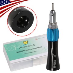 10*Yabang Dental Slow Low Speed Handpiece Straight Nosecone 1:1 E-Type CE