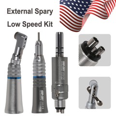 Dental Low Slow Handpiece Contra Angle Straight E-Type Air Motor 2/4 H