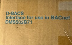 DMS502B71 Daikin Interface for use in BACnet DMS 502 B71 Unused Surplus