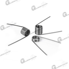 Torsion Spring 3-9 Coil (10 pcs), 0.8mm Wire dia, 5 ~ 10mm OD, Left spring Steel