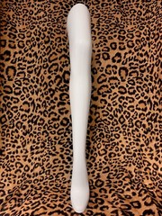 Modern Female Mannequin Weighted Leg Counter Boot Stocking Display Fetish Oddity
