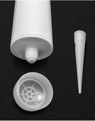300ML Empty Caulk Tube 10 oz Reusable Plastic Cartridge 10 Pack