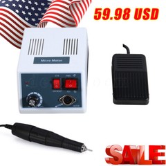Dental Lab Marathon Electric Micromotor Polishing Unit & 35K rpm Motor Handpiece
