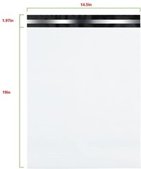 Ultra Heavy Duty 5MIL Poly Mailers Shipping Mailing Poly Bags 14.5in X 19in