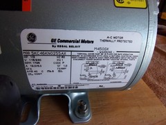 GAST General Electric Royal Beloit Oiless Air Compressor 220 Volt BRAND NEW