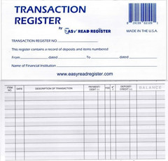 12 Checkbook Transaction Registers 2025-2026-2027 Calendars Check Book Bank …
