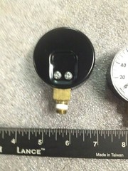 Lot of 4 Ashcroft 0-160 Psi Bottom Mount 2″ Face 595-07 Pressure Gauges 160psi