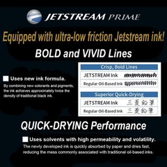 三菱鉛筆 Jet Stream Prime For Ink Pen Refill SXR – 200 – 07/0.7 mm Combination…