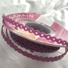 10Rolls Dental Orthodontic Elastolink Chain Long & Short & Continuous Purple