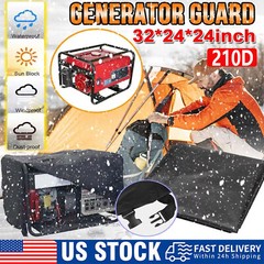 Universal Generator Cover 600D Waterproof For 3000-5000watt (32″ X 24″ X 24″)