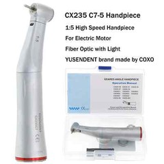 Electric Handpiece Dental 1:1 1:5 Fiber Optic Contra Angle 45° Surgical NSK type