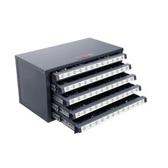 VEVOR Drill Bit Dispenser Organizer Cabinet Five-Drawer for 33/64″ to 63/64″