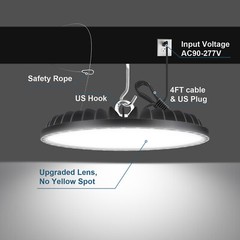 200W UFO LED High Bay Light, 8 Pack – Industrial & Commercial Lighting Solution