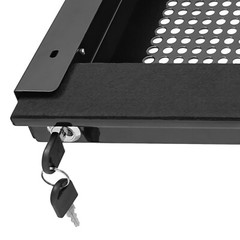 Under Desk Mounted Sliding Pull-out Drawer Drawer Storage Organizer Drawer W/Key