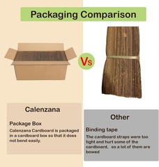 5×7 Corrugated Cardboard Sheets Set of 200, Flat Card Boards Inserts for Craf…