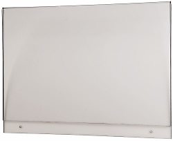 NMC 14 Inch Wide x 10 Inch High Sign Compatibility, Acrylic Wall Sign Holder