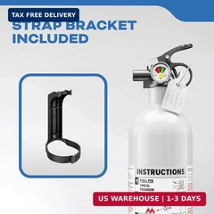 Kidde Mariner PWC Fire Extinguisher for Jet Skis, 5-B:C, KD57W-5BC | Coast Guard