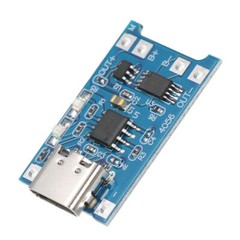 10pcs TP4056 5V 1A USB Type-C USB-C Lithium Battery Charging & Protection Board